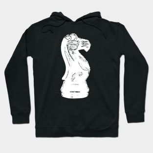 Chess knight design Hoodie